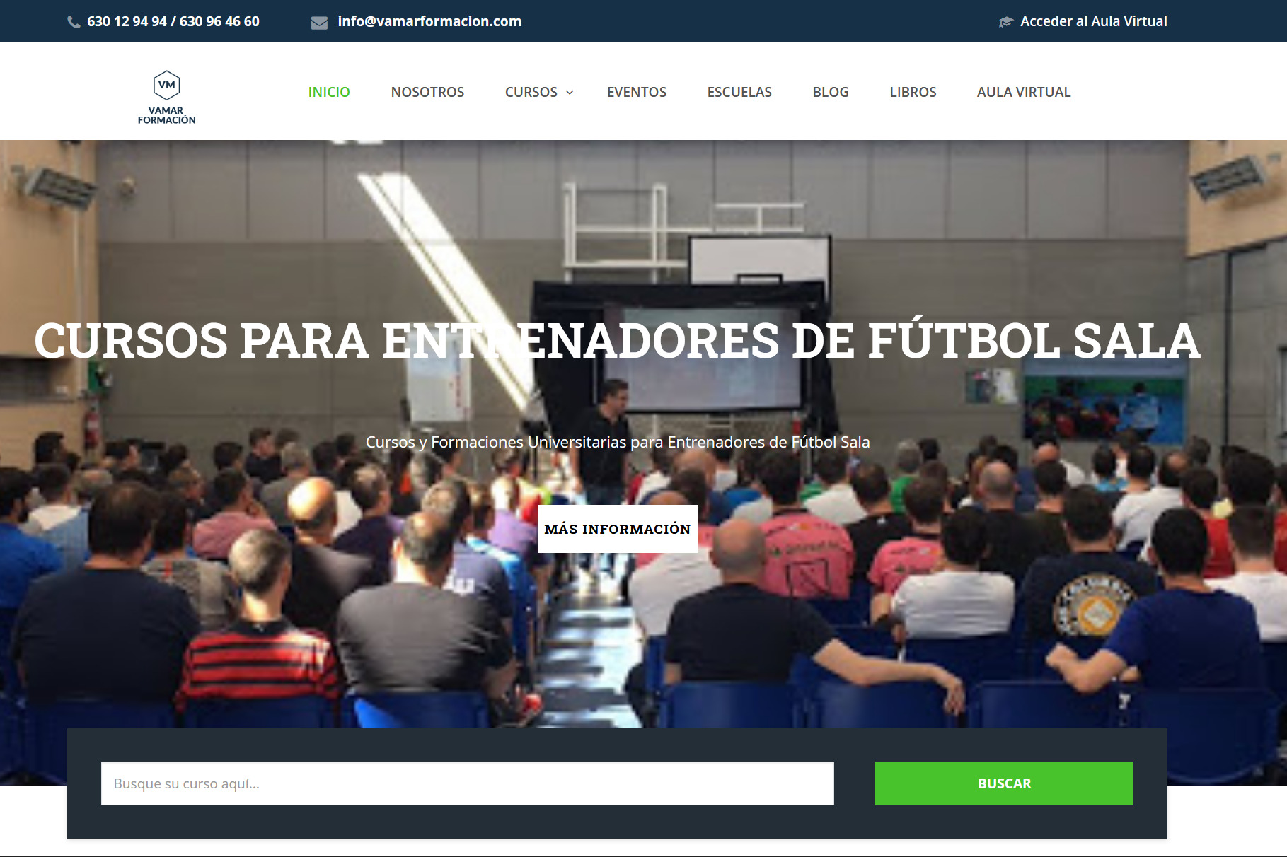 Presentamos la Nueva Web de VaMar Formación